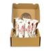 Gourning life box with Ferrero Raffaello 480g chocolate with white milk cream 48 pieces almonds and coconut sweets in large pack 48x Raffaello 42 pieces (1 Pack)