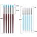 Yagugu Silicone Clay Sculpting Tool Set - 10Pcs Modeling Dotting Tools for Pottery, Crafts, Rock Painting, Nail Art, Blending, and Drawing - Buy Online on GoSupps.com