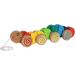 Eichhorn Pull-Along Caterpillar - 32 cm Beech Wood Toy | International Shipping Available - Buy Online on GoSupps.com