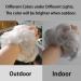 Observe your hair color outdoors! iLUU Women's Curly Messy Bun Hair 2 Piecess Scrunchie Wigs Extensions Silver Color Wavy Synthetic Updo Curly Hair Bun Extension Haipieces - Buy Online on GoSupps.com