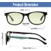 DUCO Blue Light Glasses for Kids - Cute Ray Blocking Glasses for Boys & Girls | Computer & Gaming Protection (K015 Black - Buy Online on GoSupps.com