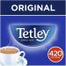Tetley Original Tea Bags Orange 420 Count - Best Price and Quality | Order Now - Buy Online on GoSupps.com