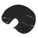 minkissy Dyed Perm Dyed Shawl Hair Dye Shawl Haircut Cape Hair Cape Shawl Hair Dressing Smock Hair Stylist Cape Mens Shampoo Barber Supplies Man Neckline Hairdressing Tool Mirror Leather