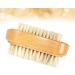 FRCOLOR Double Sided Nail for Cleaning Wood Hand Nail Scrub Nail Cleaning Brush Bristle Nail Brush Manicure Nail Cleaner Brush Nail Cleaning Tool Bristles Wooden Foot Wash - Buy Online on GoSupps.com