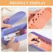 FOMIYES Makeup Brush Cleaning Mat & Holder | Purple Brush Cleaner Pad & Organizer for Flawless Makeup - Buy Online on GoSupps.com