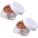 FOMIYES 4 Pcs Loose Eyeshadow Glitter Loose Pigment Eyeshadow Glitter Eyeshadow Eye Shadow Highlighter 1 count (Pack of 1) Goldenx2pcs - Buy Online on GoSupps.com