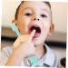 Frcolor 3-Pack Silicone Toothbrushes for Children - Baby Training Oral Care with Clean Sound Wall - Buy Online on GoSupps.com