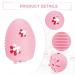 VOCOSTE Beauty Egg Holder - Pink Makeup Sponge Case for Easy Storage & Organization | Perfect Cosmetic Egg Holder - Buy Online on GoSupps.com