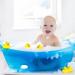 Derayee 50pcs Yellow Mini Bathing Ducks - Squeaky Floating Toys for Children | Perfect for Showers & Birthday Parties - Buy Online on GoSupps.com