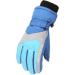 Pimelu Kids Waterproof Snow Gloves - Blue_0 Small | Ideal for Skiing, Cycling & Winter Activities - Buy Online on GoSupps.com