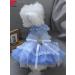 BT Bear Smally Disching Puppy Skirt & Tutu Dress for Small Dogs & Cats - Princess Bow Wedding Outfit (Size L Blue) - Buy Online on GoSupps.com