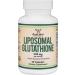 Liposomal Glutathione Supplement 500mg per Serving 60 Capsules (Vegan Safe Non-GMO) Max Absorption Liposomal Glutathione with Genuine Smell and Taste by Double Wood - Buy Online on GoSupps.com