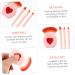 minkissy 3 Boxes Makeup Brush Set Portable Powder Brush Powder Brush Organizer And Concealer Brush Travel Makeup Container Travelling Makeup Brush Woman Artificial Fiber Vanity Mirror Major - Buy Online on GoSupps.com