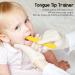 Horpere Tongue Trainer for Children | Safe & Portable Mouth Muscle Trainer | Strengthen Tongue & Mouth | Optimal Language Development Tool (Yellow) - Buy Online on GoSupps.com