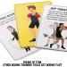 Puredrop Boxing Training Drill Cards - Perfect Solo Practice Equipment for Boxers, Beginners, and Kids | Home Workouts and Exercises | Boxing Bag Alternative - Buy Online on GoSupps.com
