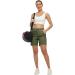 BASUDAM Women's Quick Dry Athletic Shorts - Army Green, Medium - Buy Online on GoSupps.com