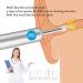 Ear Wax Removal Kit with Camera and 6 Ear Spoons - Ear Cleaner for iPhone, iPad, Android - Silver - Buy Online on GoSupps.com