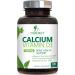 Nature's Calcium 1300mg Plus 800 IU Vitamin D3 Immune Support & Bone Health Support Supports Bone Strength - Calcium Carbonate 1200 mg - Dietary Nutrition Supplement Non-GMO - 120 Tablets 120 Count (Pack of 1)