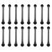 FOMIYES Makeup Blending Sponge 30 Pcs Double- End Eyeshadow Disposable Eyeshadow Sponge Eyeshadow Stick Eye Makeup for Girls Women Cosmetic Tool Eyebrow Brush Applicator