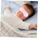 Angoily Silk Eye Mask with Ice Sheet Pink Gel Sleeping Mask for Kids & Adults | 21x9cm Facial Eye Plaster for Relaxation & Sleep - Buy Online on GoSupps.com