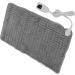 Anggrek Adjustable Heating Cushions for Back Pain & Cramps - Electrical Neck & Shoulder Pillows - 29.9 x 15.7 inches - Silver Gray - Buy Online on GoSupps.com