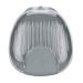 Retainer case portable waterproof mouthpiece prosthesis box container retainer case retainer case box for prostheses (orange white) (gray gray below)