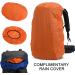 Bseash 60L Internal Frame Hiking Backpack with Rain Cover - Green | Outdoor Camping Daypack for Climbing & Touring - Buy Online on GoSupps.com