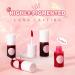 Korean Lip Tint Set: Matte Velvet & Watery Lip Stain, Moisturizing Liquid Lipstick & Plump Gloss - Long-lasting Waterproof Formula - Strawberry Shade - Buy Online on GoSupps.com