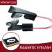 Gold Magnetic Eyelashes Applicator Tool Kit with 2 Pairs of Glue-free Magnetic False Eyelashes - Natural Bushy Look - Buy Online on GoSupps.com
