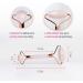 True Rose Beauty Rose Quartz Roller - Natural Facial Massage Tool for Skin Care - Reduce Dark Circles and Puffiness - 100% Authentic Crystal - Buy Online on GoSupps.com