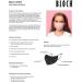Bloch Soft Stretch Reusable Kids Face Mask (Pack of 3) - Black, 3 Count - Buy Online on GoSupps.com