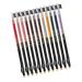 Healvian 12pcs Lip Liner Eyeliner Eyebrow Pencil Cosmetic Tool Long Lasting Eyeliner Makeup Pencil Plastic 1 count (Pack of 1) Assorted Color
