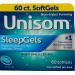 Unisom SleepGels - 60 ct Pack of 3