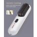 Portable Cordless Hair Straightener Brush | Mini Hot Comb for Women | 60 Mins Battery Life | USB C Rechargeable | Anti-Scald & Ion Smoothing | Lightweight Travel Essential - Buy Online on GoSupps.com