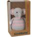 SESIBABA Jumbo Pink Elephant Toy - Handmade & Crocheted Motor Toy for Babies 0 Months - Wobble & Bell Effect - Soft Plush Gift - Buy Online on GoSupps.com