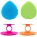 FRCOLOR 8 Pieces Facial Washer Eye Plate Suction Cup Face Massage Teen Silicone Cleaning Brush Face Sponge Face Brush Face Massage Brush Gentle Scrubbing Sink mediumx2pcs - Buy Online on GoSupps.com