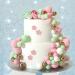 Astaron 32-piece Cake Topper Set - Mini Balloons for Weddings Baby Showers & Birthdays - Pink & Green Tortendeko Balls - Buy Online on GoSupps.com