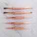 5Pcs Double-Ended Acrylic Nail Art Brushes Set - Fine Detailing & 3D Decorations - Buy Online on GoSupps.com