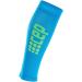 CEP Ultralight Compression Calf Sleeves for Men | Electric Blue/Green V Compression Sleeves - Buy Online on GoSupps.com
