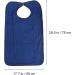 Supvox Double Layer Waterproof Bibs & Eating Apron for Seniors Adults & Kids - Washable Dining Protection (Dark Blue) - Buy Online on GoSupps.com