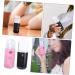 Baluue 6 Pcs Spray Hydrating Apparatus Handheld Sprayer Facial Mister Steamer for Face Bottle Black Plastic 10.5x3.5cmx3pcs - Buy Online on GoSupps.com