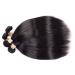 Brazilian Virgin Straight Hair Bundles - 100% Unprocessed Human Hair Extensions (22 22 24 24) - Buy Online on GoSupps.com