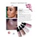 Go Ho Liquid Highlighter Makeup Illuminator - Waterproof 3D Glow Shimmer for Face and Body, Cheeks, Eyes, and Lips - Champagne Gold 03 - Buy Online on GoSupps.com