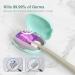 ELMWAY UV Sanitizer Toothbrush Case Portable Mini Toothbrush Holder Rechargeable Toothbrush Cover Sterilizing for Home and Travel Fits All Toothbrushes for Electric and Manual Sterilize S-green - Buy Online on GoSupps.com