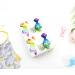 Almond Nail Forms for Gel Builder Acrylic Nails 100 Pieces LEA-SHALL Short Form Guide Stickers Nail Art Extension Tips Self-Adhesive Professional Tools for Women Girls DIY Home Salon 100Pcs Colorful - Buy Online on GoSupps.com