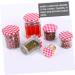 Zerodeko 6 pcs Transparent Can Honey Container Storage Kitchen Glass Food Sealed Bottleml Jar Sauce - Buy Online on GoSupps.com