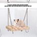 Premium Hamster Swing & Toys | Wooden Hanging Beds for Hamsters Mice Guinea Pigs & Chinchillas - Ideal Pet Accessories - Buy Online on GoSupps.com