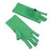 Beatifufu 1 Pair Nail Gloves Nail Polish Elastic Spandex Fingerless 20X8X0.4CM
