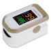 Pulse Oximeter Fingertip Blood Oxygen Saturation Monitor Oximeter Finger Pulse Oximeter Portable Oximeter with Lanyard/Luxury Gold
