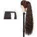 Ponytail Extensions Corn Wave Ponytail Hair Extensions - 22/34 Inch Long Wavy Curly Wrap Around Pony Tail Clip In Natural Synthetic Wavy Hairpiece for Women for Women (Color : 4 Size : 22Inch-55cm 22Inch-55cm 4 - Buy Online on GoSupps.com